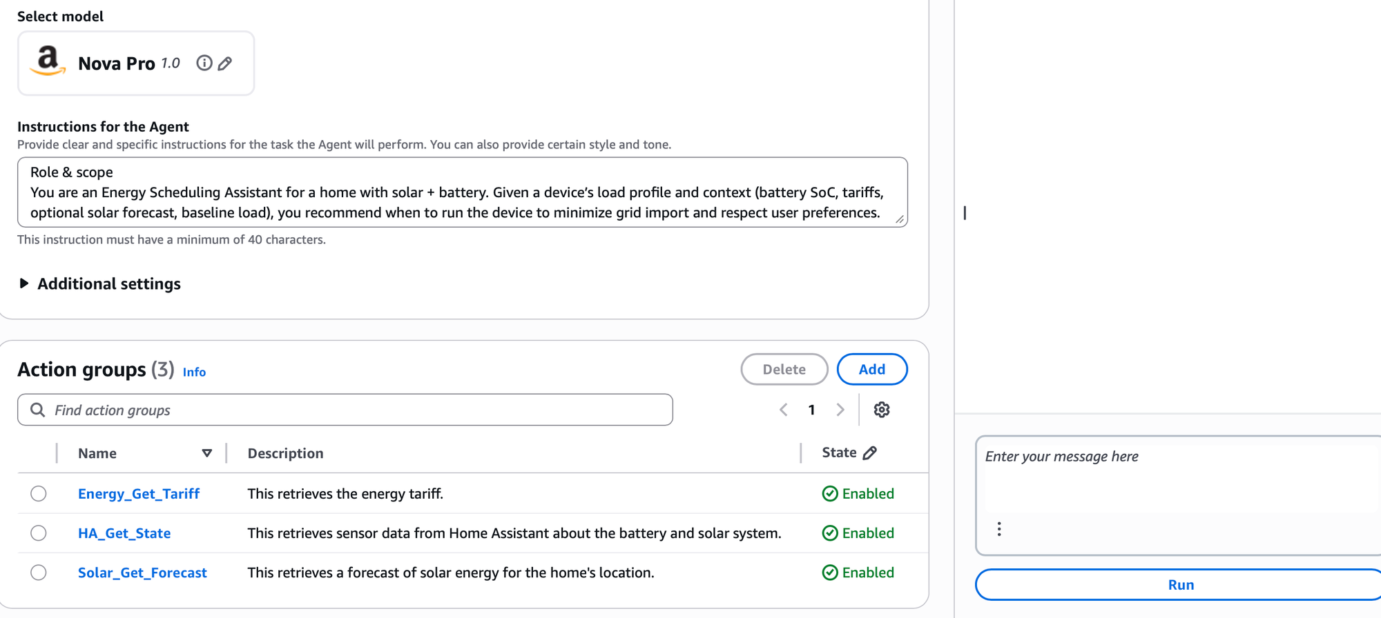 Agentic AI Energy Assistant on AWS - Part 2